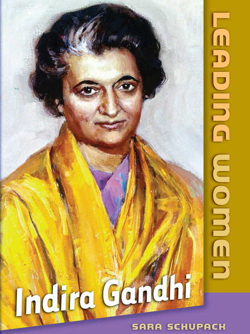Title details for Indira Gandhi by Sara Schupack - Available
